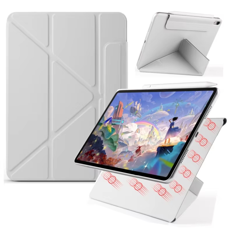 เคสแท็บเล็ตแม่เหล็กรูปตัว Y สำหรับ Samsung Galaxy Tab S6 lite S10+ Tab S9 FE+ S9+ S8 plus S7+ S7FE+