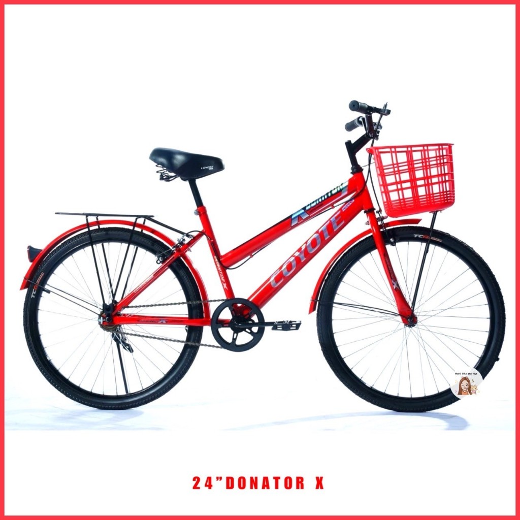 🔥ลดแรง🔥 รถจักรยาน 24นิ้ว Donator X Sport MTB  จักรยาน จักรยานผู้ใหญ่ จักรยานแม่บ้าน จักรยานราคาถูก