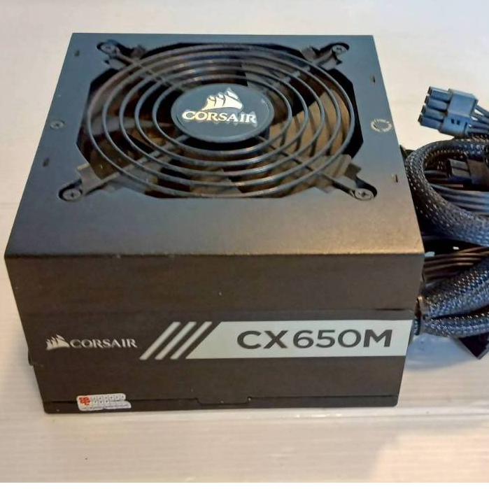 POWER SUPPLY (อุปกรณ์จ่ายไฟ) CORSAIR 650W CX650M 80 PLUS BRONZE (CP-9020103-NA)