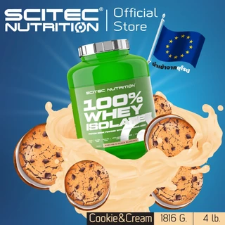 SCITEC NUTRITION Whey Isolate 1816g ( เวย์โปรตีน สูตรลีน คุมหิว เพิ่มกล้ามเนื้อ)