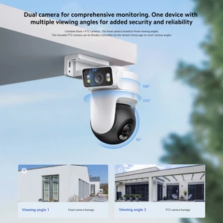 [Hot] Xiaomi Mi Outdoor Camera CW500 Dual Home Security Camera กล้องคู่ 2.5K มั่นคง + Camera PTZ แบบสีเต็มอัจฉริยะ