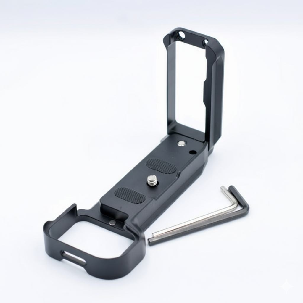 เคสกล้อง ป้องกันตก L Plate Sony A7C จับง่าย  Grip L-Plate ด้านข้างสไลด์ออกได้  Grip กริป