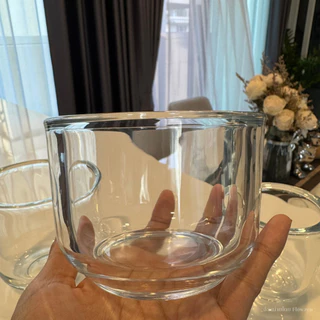 แก้วหนา Flowzen Thick Glass Collection แก้วหนาพิเศษรุ่นติดแกรม แก้วมัทฉะ ถ้วยมัทฉะ G002