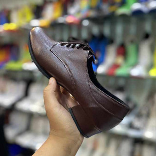 รองเท้าผู้กำกับลูกเสือ ลูกเสือครู หญิง คัชชูสีน้ำตาล หนังpu …