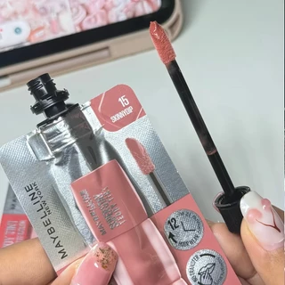 Maybelline Teddy Tint ลิปหมี เท็ดดี้ ทินท์ กันน้ำ ติดทนนาน ทาได้ทั้งแก้มและปาก แบบซอง 2 ML.