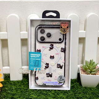 🎉Mobest เคสลายน้องแมว มีแม่เหล็กชาร์จ รองรับการชาร์จแบบไร้สา…