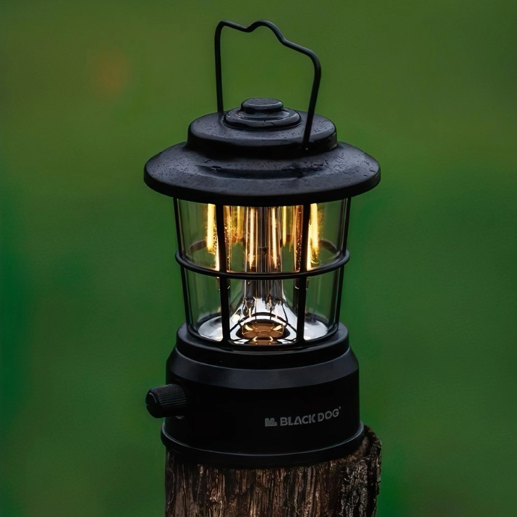Blackdog Henghui Vintage Camping Lamp ZM021 โคมไฟ สไตล์ Retro พกพา เอนกประสงค์ สไตล์วินเทจ