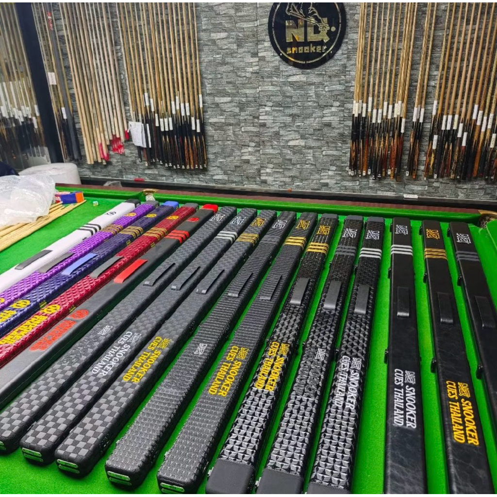 กล่องใส่ไม้คิว NQ snooker Handdmade ใส่ความยาวได้ไม้ได้ 59นิ้ว