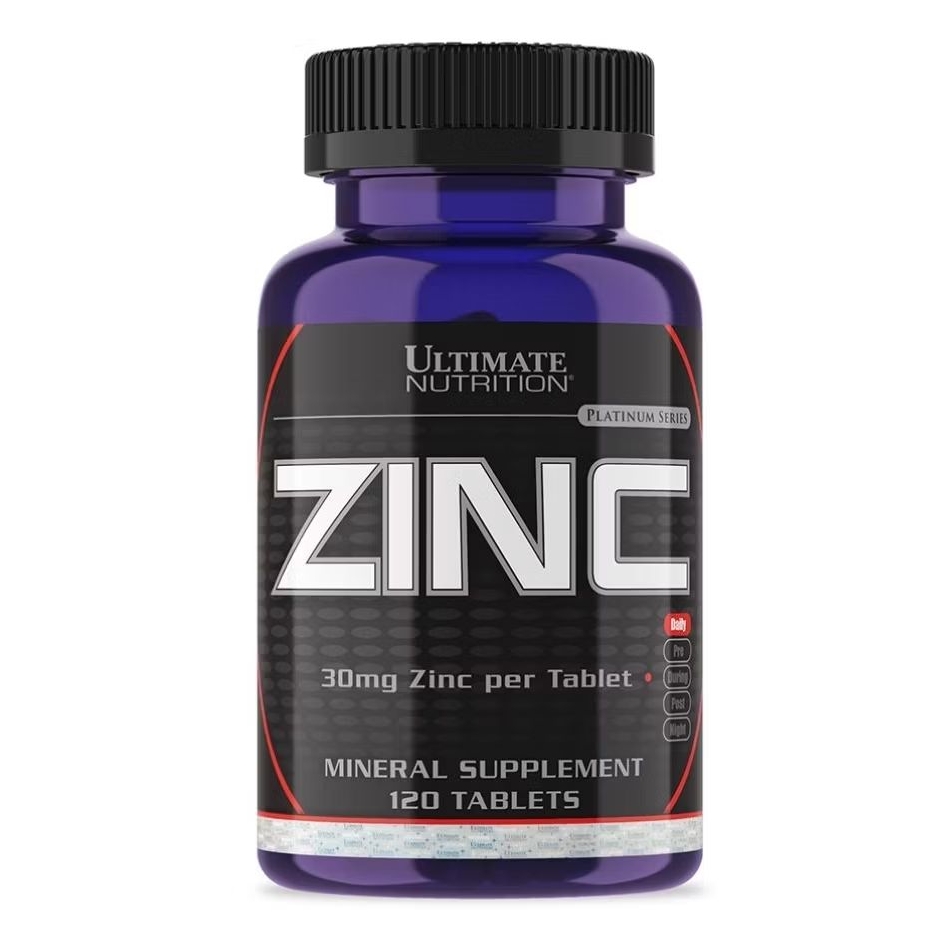 Ultimate​ Nutrition​ Zinc 120​ Tablets.