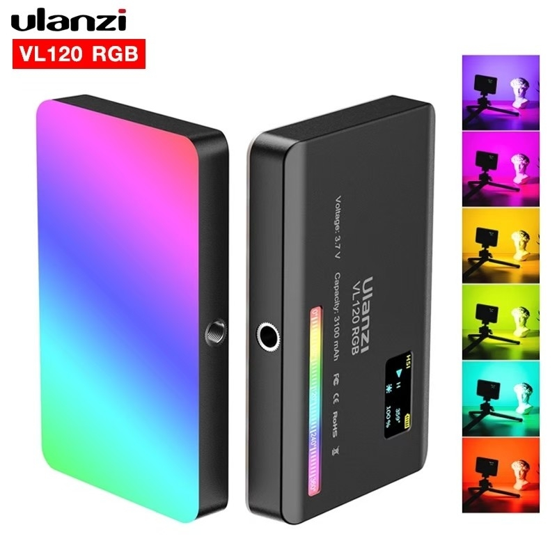 ULANZI LED VIDEO LIGHT VL120 RGB มีสินค้าพร้อมส่ง