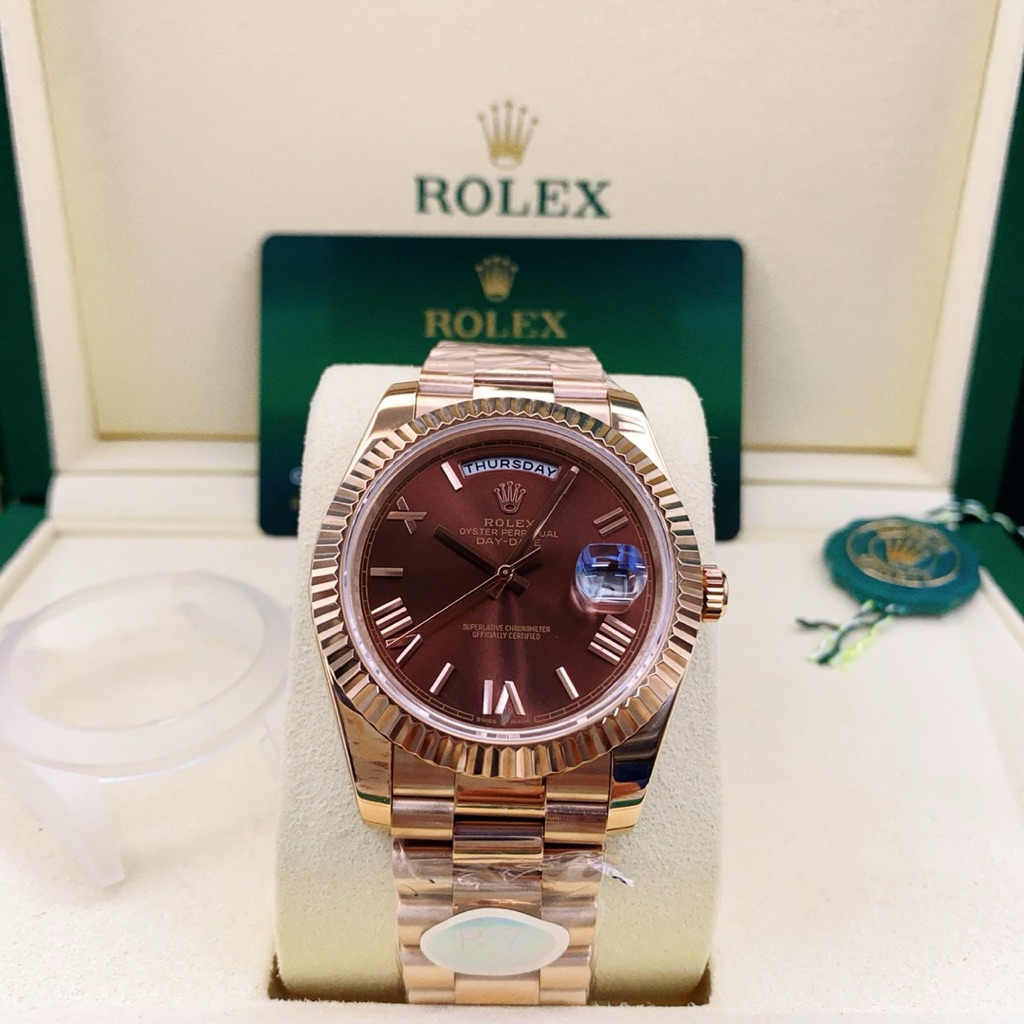 นาฬิกาข้อมือ Rolex Day-Date CC R7 40mm.(รับประกัน1ปี)