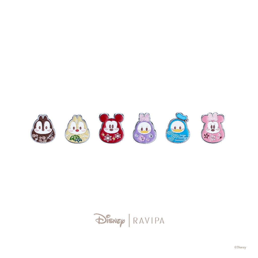 Ravipa | Daruma Pin - เข็มหมุด