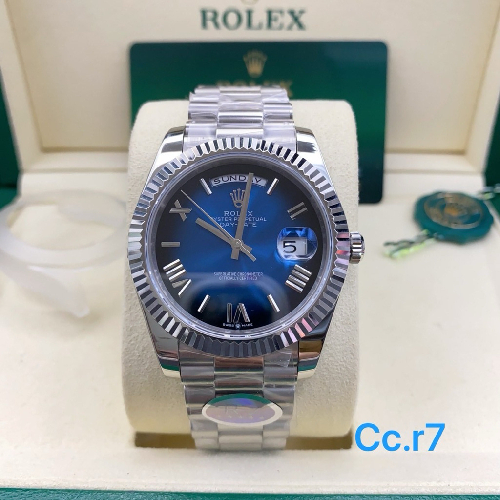 นาฬิกาข้อมือ Rolex Day-Date CC R7 40mm.(รับประกัน1ปี)