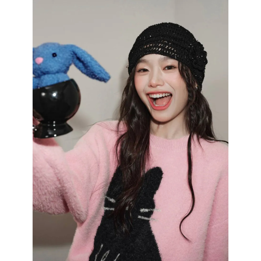 [พรีออเดอร์] ❤KUOSE : Rabbit Graphic Sweater❤