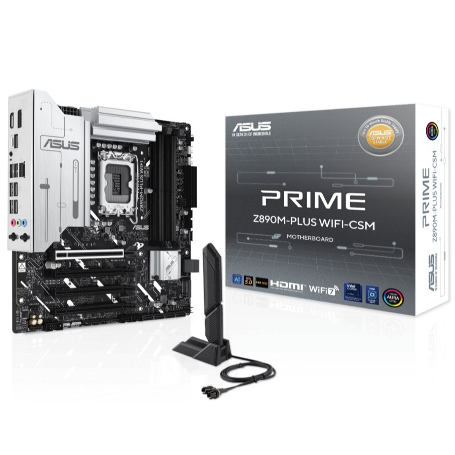 !! โปรโมชั่น OCT 2568 ONLY !! ASUS PRIME Z890M-PLUS WIFI-CSM MAINBOARD