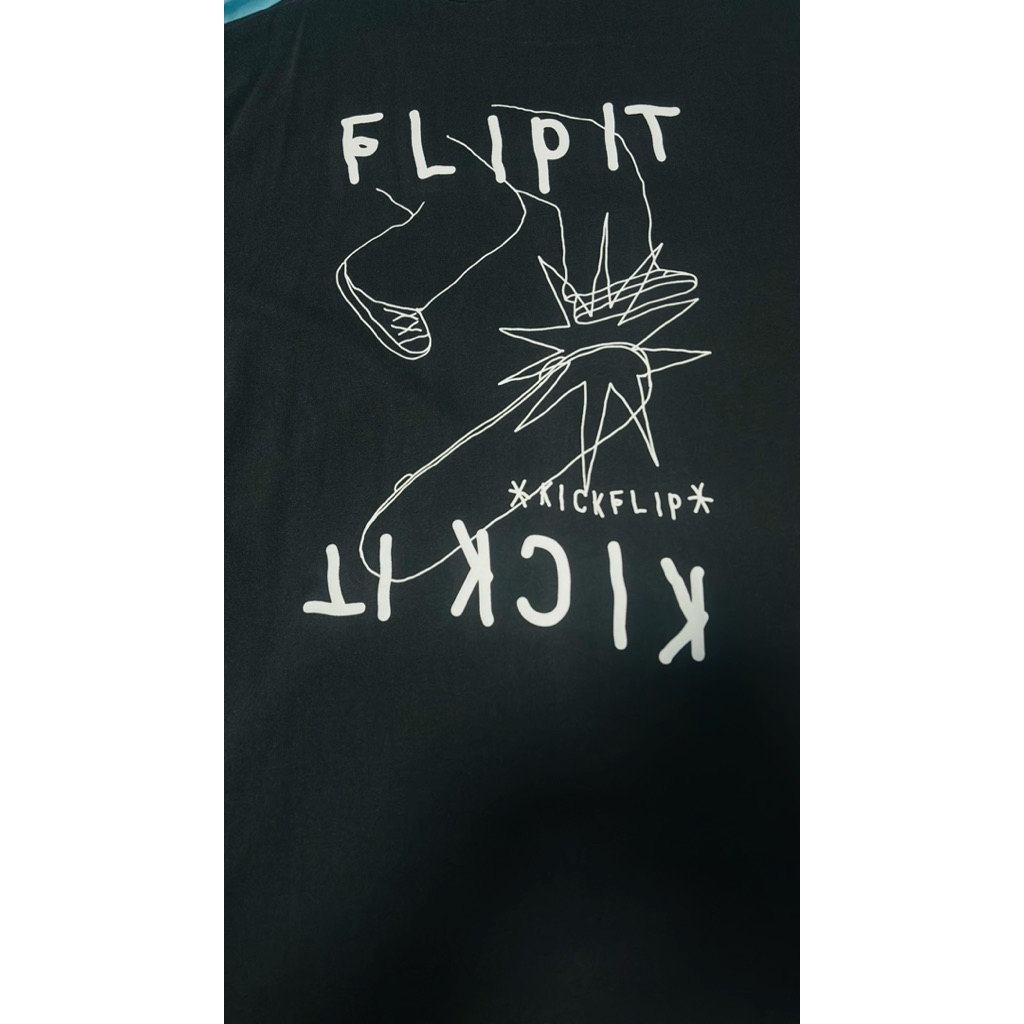 เสื้อศิลปินkickflipของใหม่