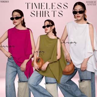 Mirrorsister 50828.5 เสื้อแขนกุดดีไซน์เปิดไหล่เก๋