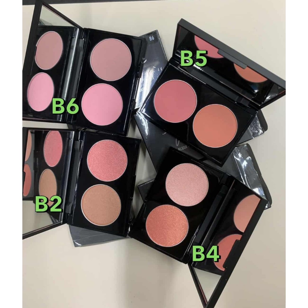 MTI Signature บลัชออน 2 หลุม สีสวย เกลี่ยง่าย เม็ดสีแน่น มีกลิตเตอร์ ขนาด 7.4 กรัม ราคา ถูกที่สุด ดีลบีเคเค แกลเลอรีภาพที่ 2