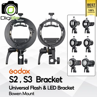 Godox S2 Bracket, S3 Bracket, S-Type Bracket - Bowen Mount ( SGGV6060, SGGV80801 ) / Digilife Thailand