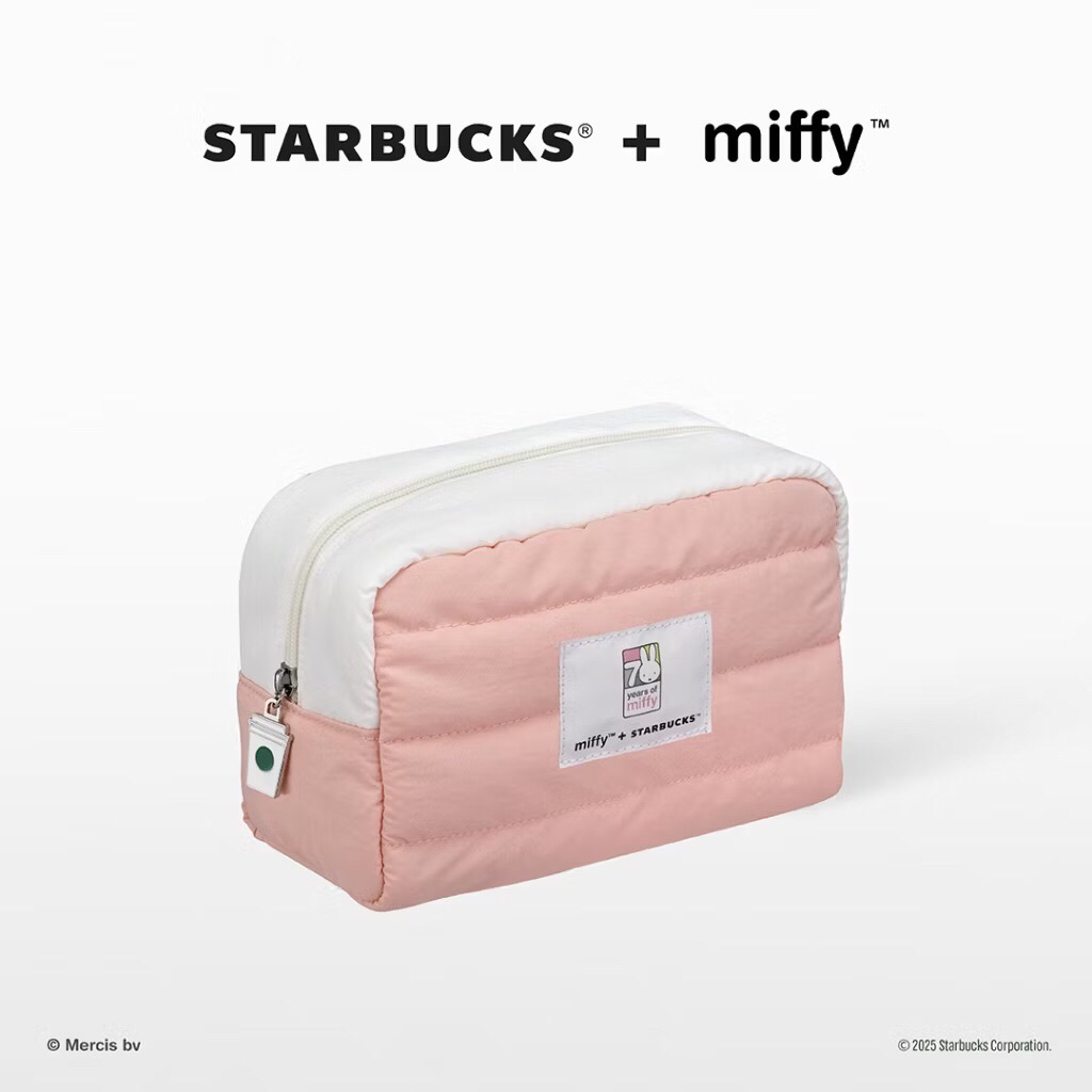 Starbucks+miffy70thpouchพร้อมส่งจากshop