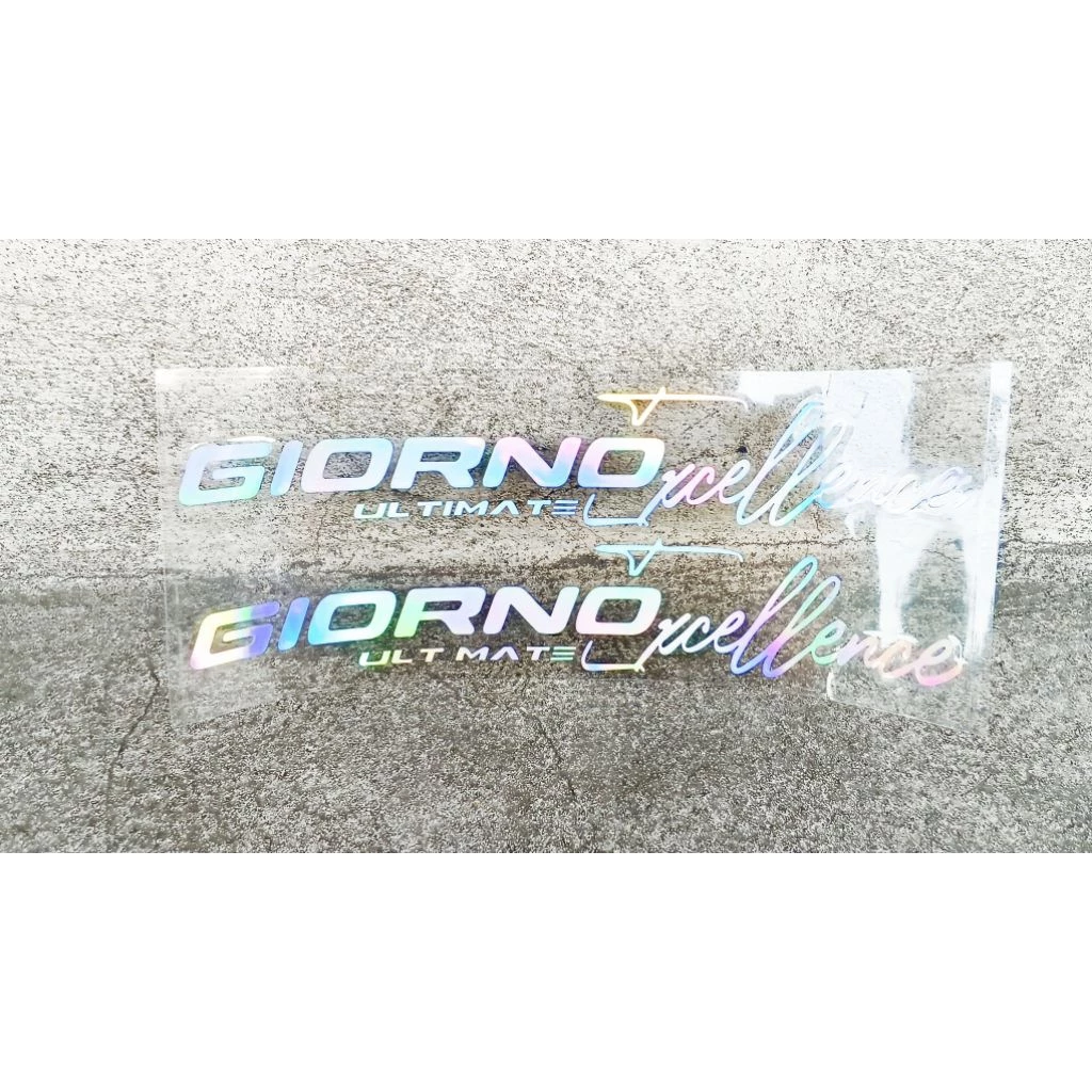 สติกเกอร์แต่ง Giorno 125 งานตัด 3M สะท้อนแสง thumbnail 4