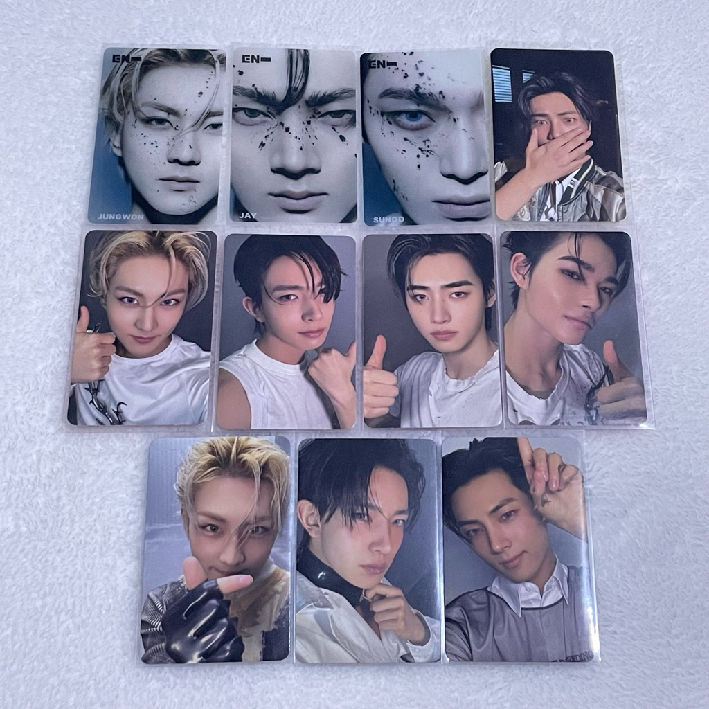 [ENHYPEN] พร้อมส่ง การ์ดเบเนฟิตอัลบั้ม ENHYPEN DESIRE : UNLEASH (4/8)