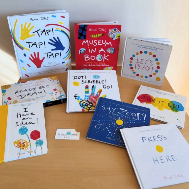 Museum in a Book , Dot! Scribble! Go ,Let’s Play! , Mix it Up ,Press Here! ,Say Zoom