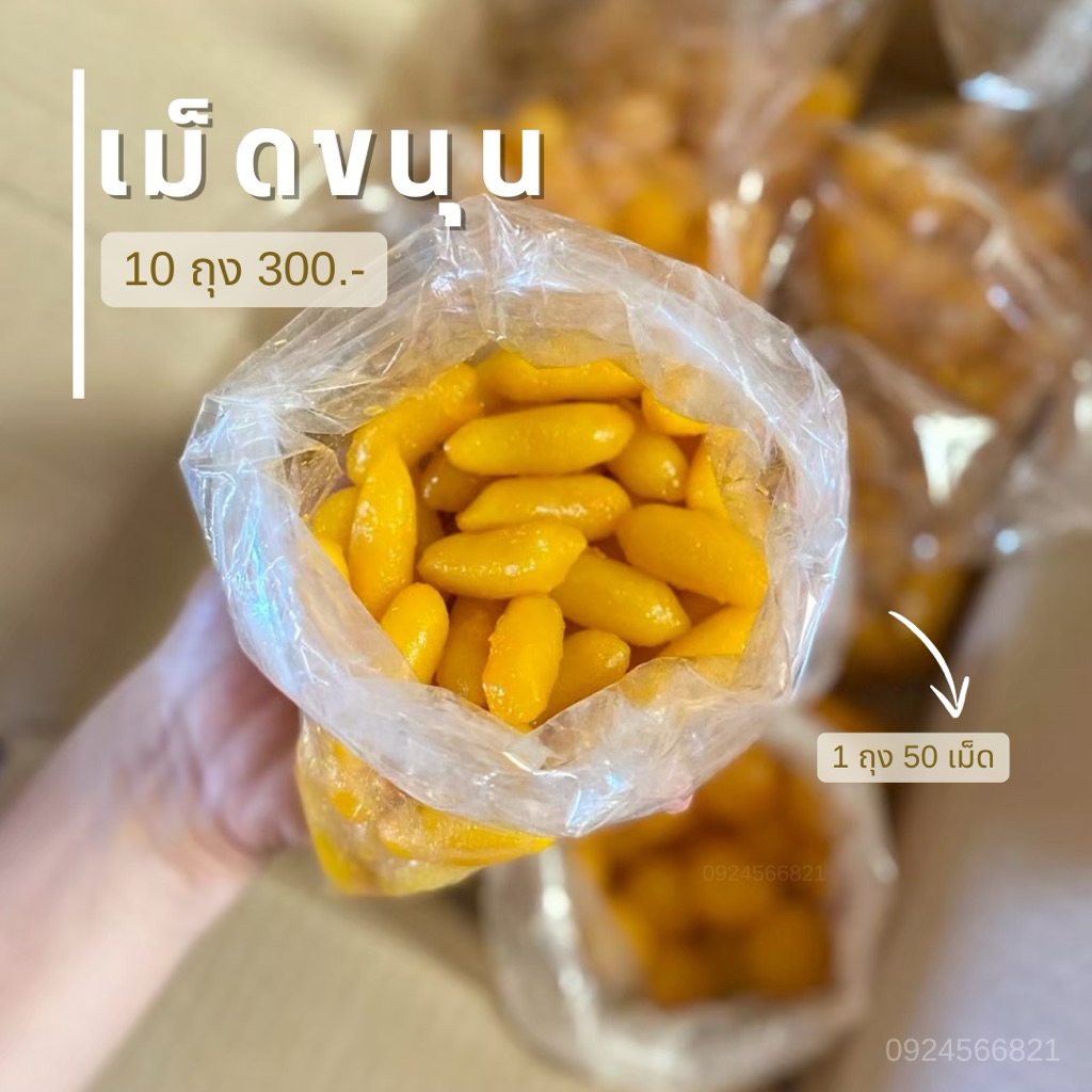 เม็ดขนุน 10 ถุง (ถุง 50 เม็ด)