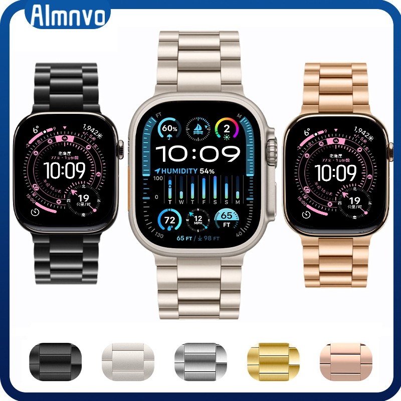 สายนาฬิกา for Apple Watch Ultra 3 2 49mm 45 41 38 40 44 สมาร์ทวอทช์ for iWatch Series 11 10 9 8 7 6 SE 5 46/42 มม