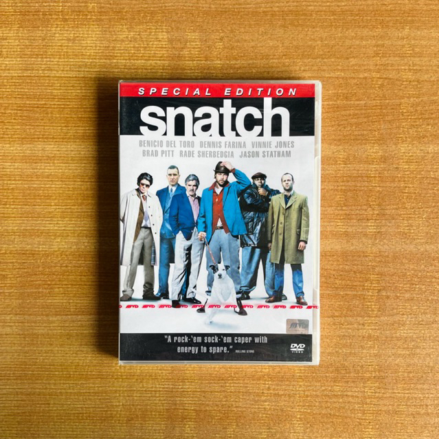 DVD​ :​ Snatch (2000) ทีเอ็งข้าไม่ว่า ทีข้าเอ็งอย่าโวย [มือ 1 ซับไทย] Brad Pitt / Benicio Del Toro ด