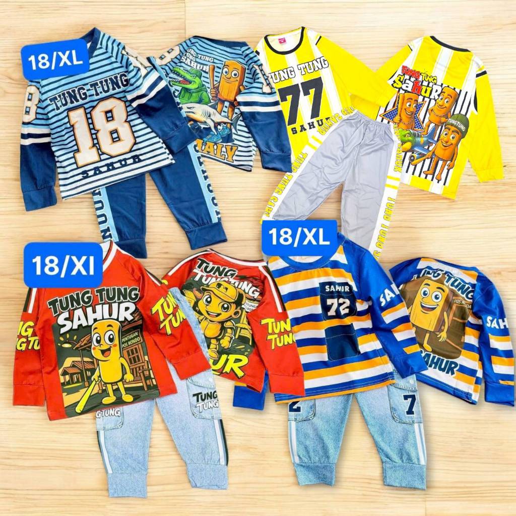 ชุดเด็กลายลาบูบู้ เด็ก 2-4 ปี ชุดเด็กแขนขายาว แขนขาจั๊ม ชุดเด็กผู้หญิง ชุดเด็กผู้ชาย ผ้าไมโคร MIC0040