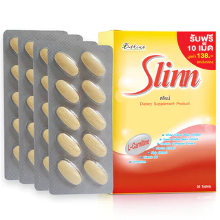 B Shine Slinn บีไชน์สลินน์ (30 เม็ด ฟรี 10 เม็ด)