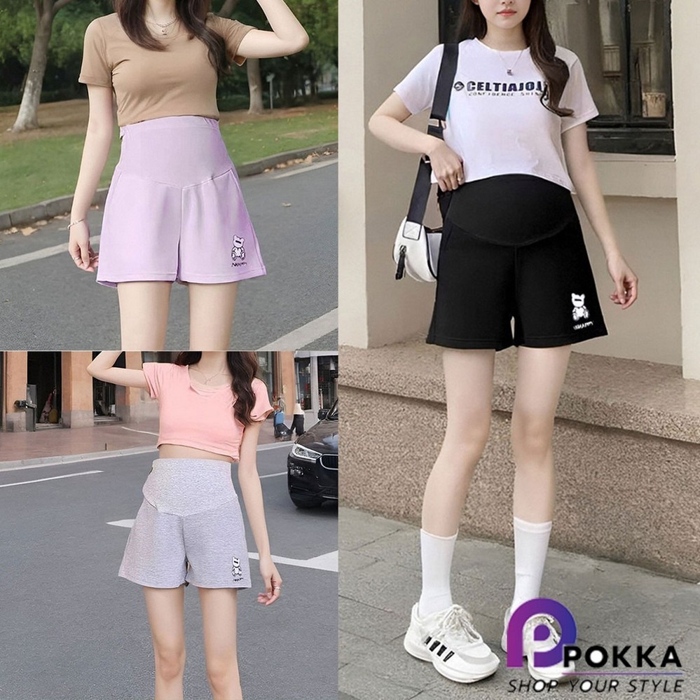 subscrub กางเกงขาสั้นสำหรับคนท้อง แบบบาง ขนาดใหญ่ สำหรับฤดูร้อน