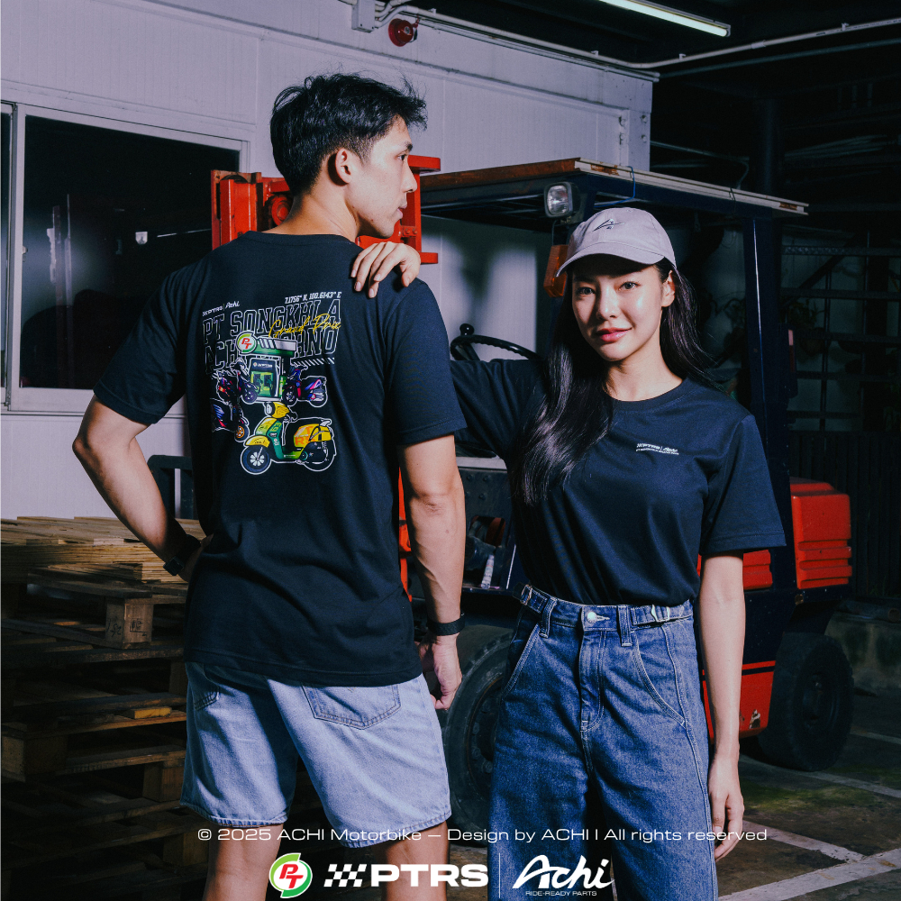 ACHI x PTRS SONGKHLAGP 2025 - เสื้อคอกลมสกรีนลาย แถมฟรีพวงกุญแจ ลิมิเต็ท Achi