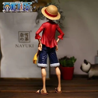 สินค้าพร้อมส่ง One Piece อะนิเมะ ตุ๊กตา Luffy PVC โมเดล 28 ซม หน้ายิ้มแบบเปลี่ยนได้