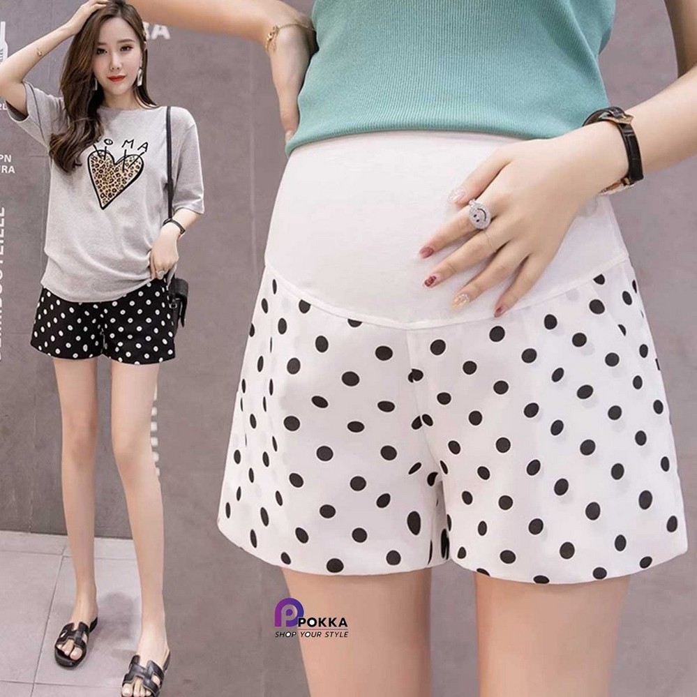 subscrub กางเกงขาสั้นคนท้อง ทรงพอง