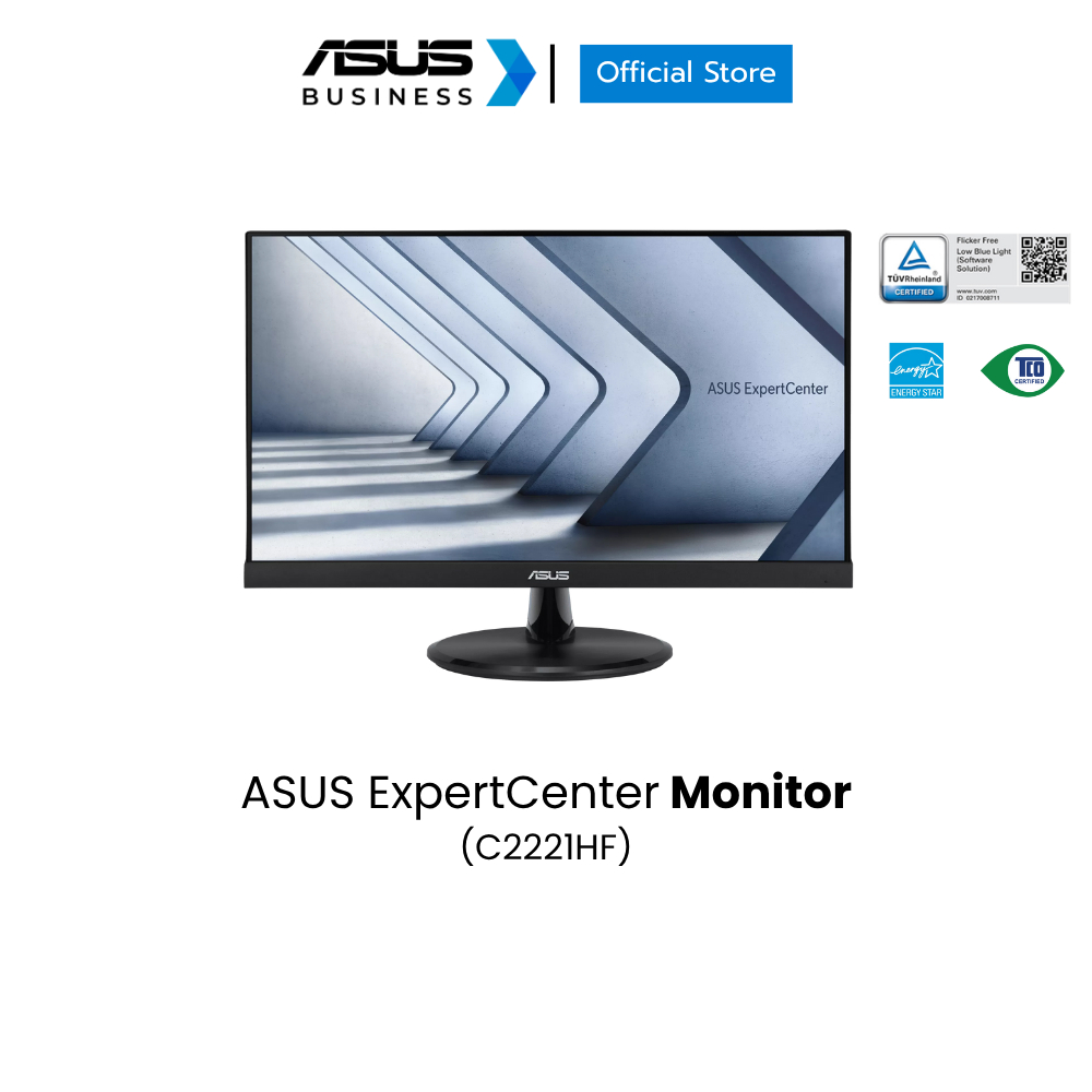 [Free Gift] ASUS ExpertCenter C2221HF Business Monitor 22" (21.45-inch) FHD (192