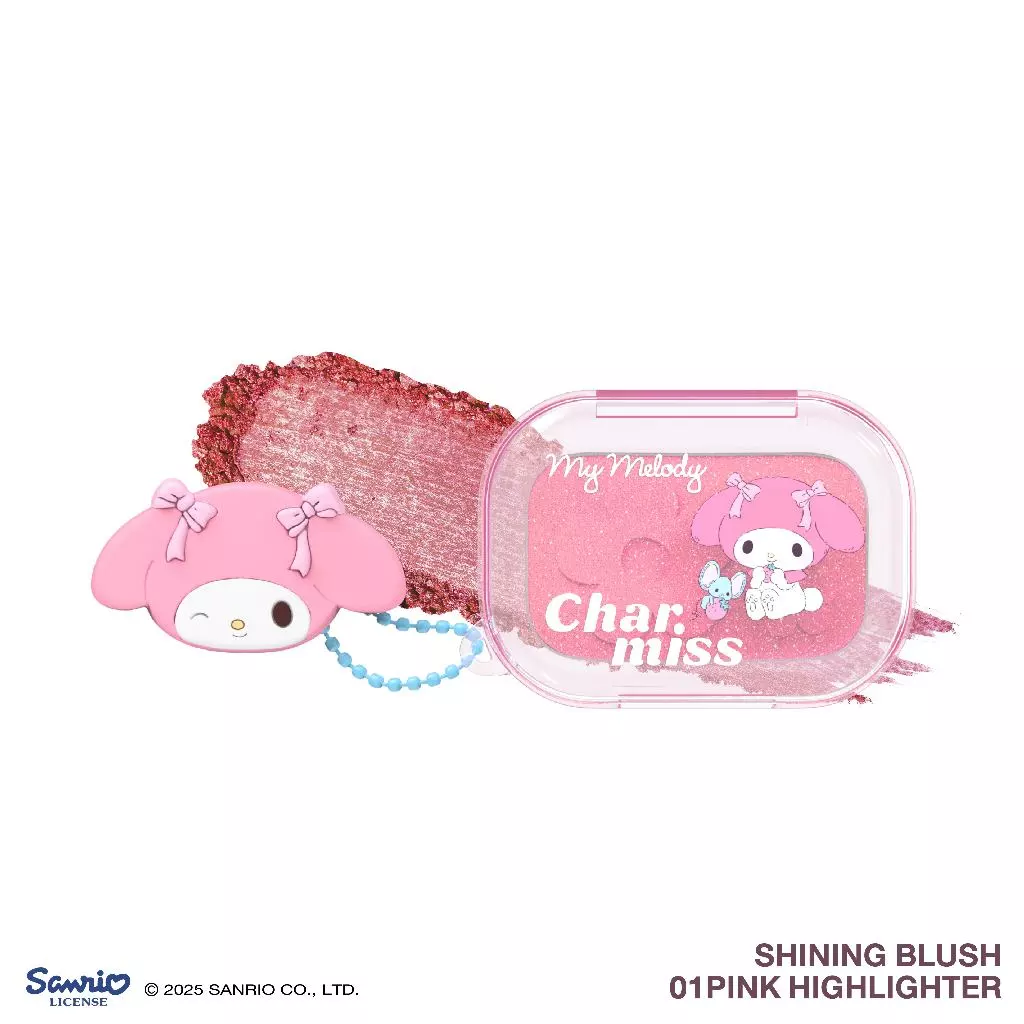 Charmiss Blooming Heart Shining Blush 4g บลัชโมจิ ติดทน thumbnail 3