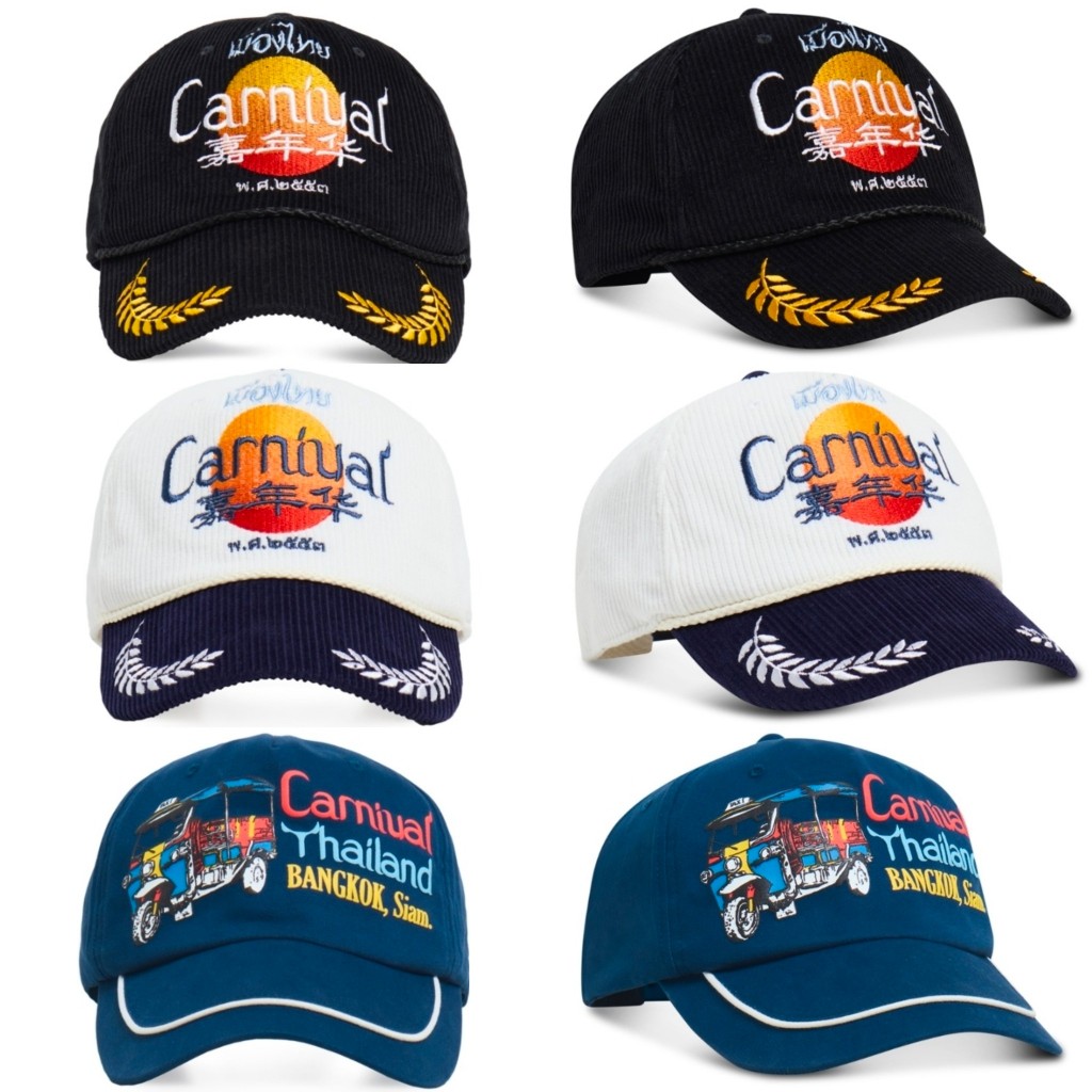[ ของแท้ ] หมวก Carnival “VERY THAI” Collection CAP ของใหม่ พร้อมส่ง