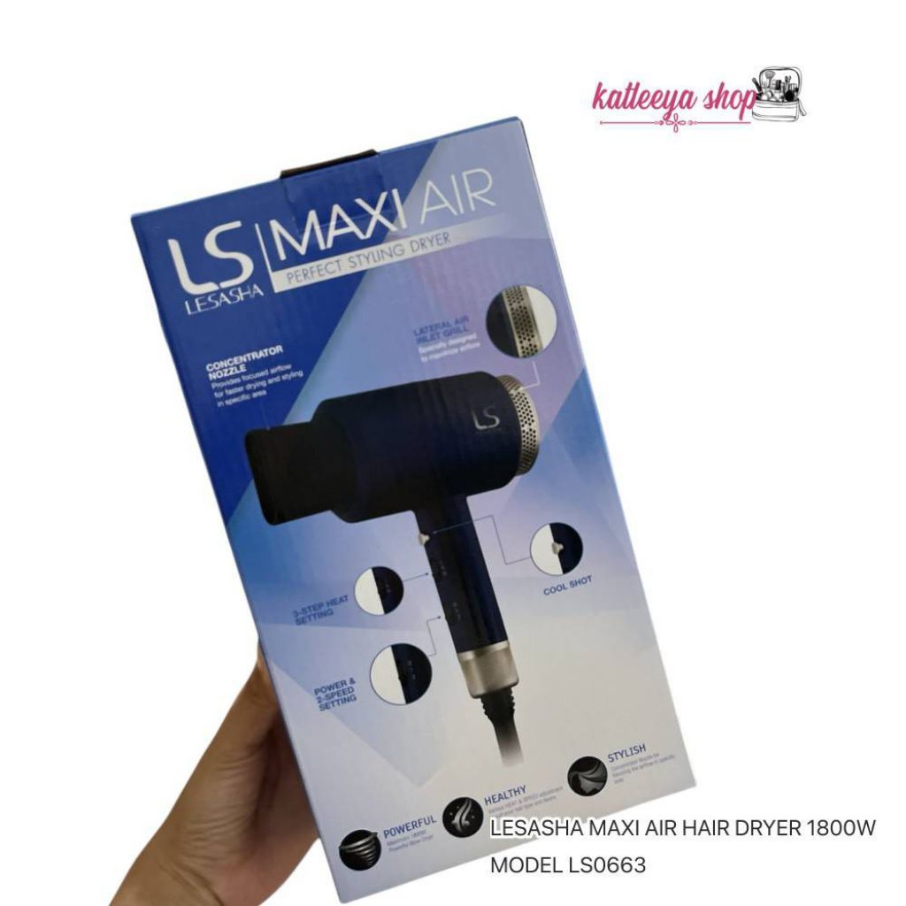 ไดร์เป่าผม เลอซาช่า แม็กซี่ แอร์ 1,800 วัตต์ รุ่นLS0663