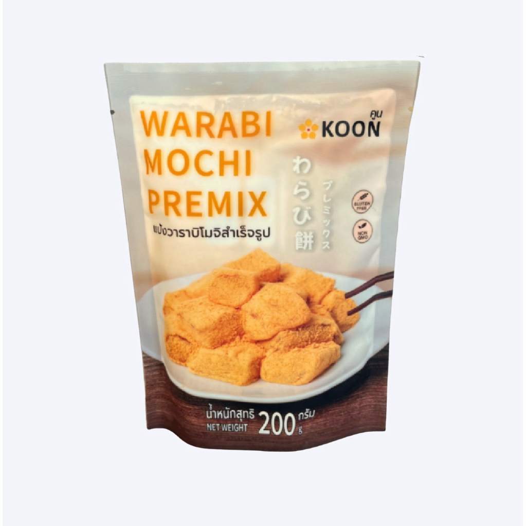 แป้งวาราบิโมจิสำเร็จรูป ตรา KOON ขนาด 200 กรัม