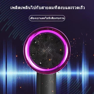 KENTO LITE ไดร์เป่าผมความเร็วสูง 1800W เป่าแห้งไวใน 10 วินาที อุณหภูมิคงที่ ปรับได้ 3 ระดับ แถมหัวเป่า ปกป้องผม