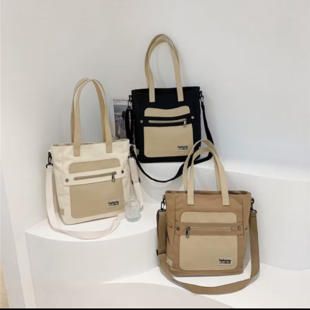 Retro Stylish Canvas Shoulder Bag