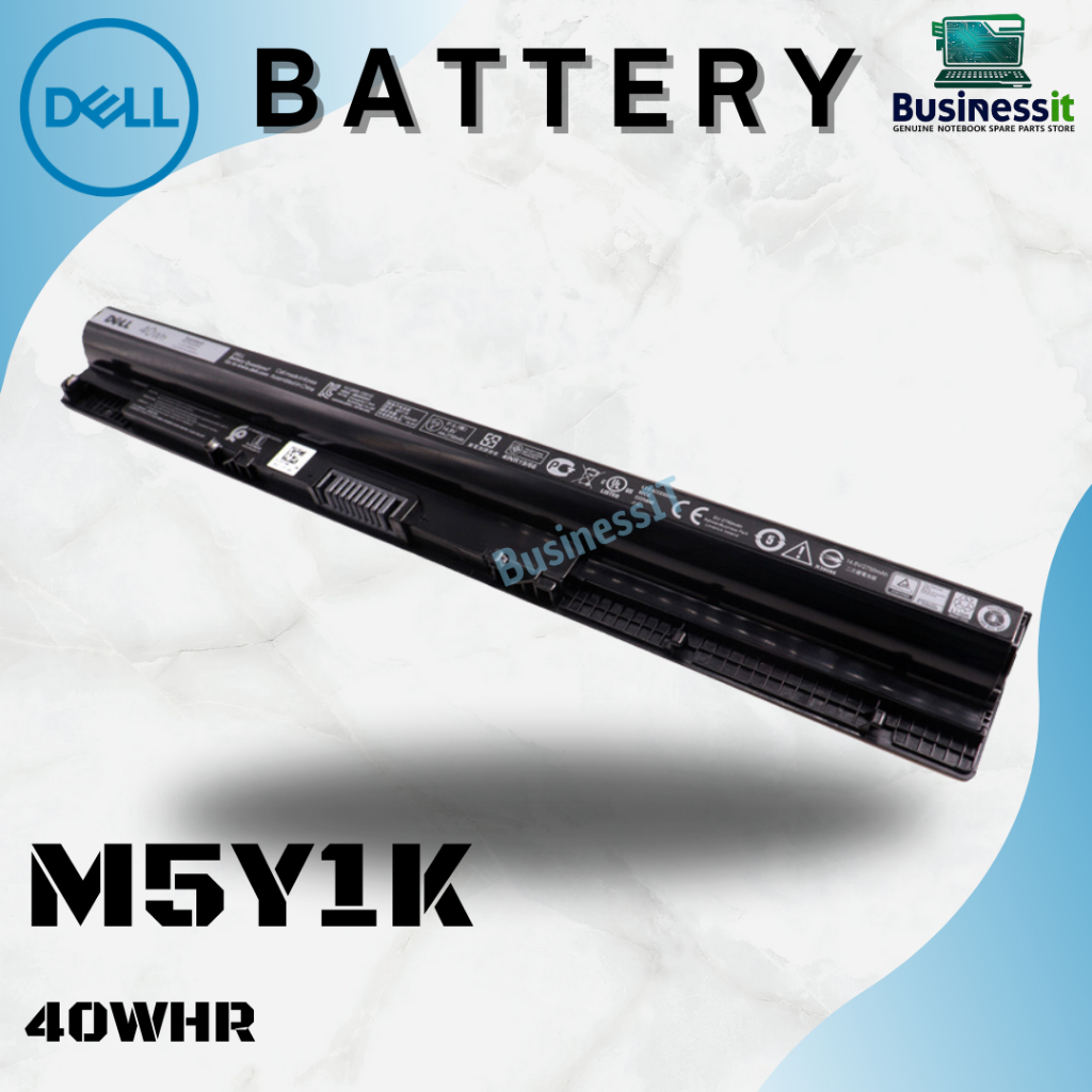 Battery Dell Latitude 3470 3570 M5Y1K แบตเตอรี่ Dell Latitude 3470 3570 แบตOriginal รับประกัน 1 ปี