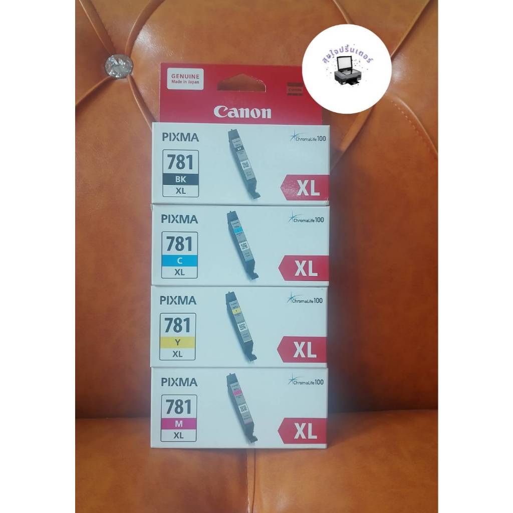 Canon PGI-780XL PGBK CLI-781XLBK C M Y ของแท้