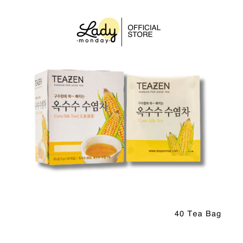 TEAZEN CORN SILK TEA | ชาข้าวโพดลดโซเดียมเพื่อสุขภาพจากเกาหลี