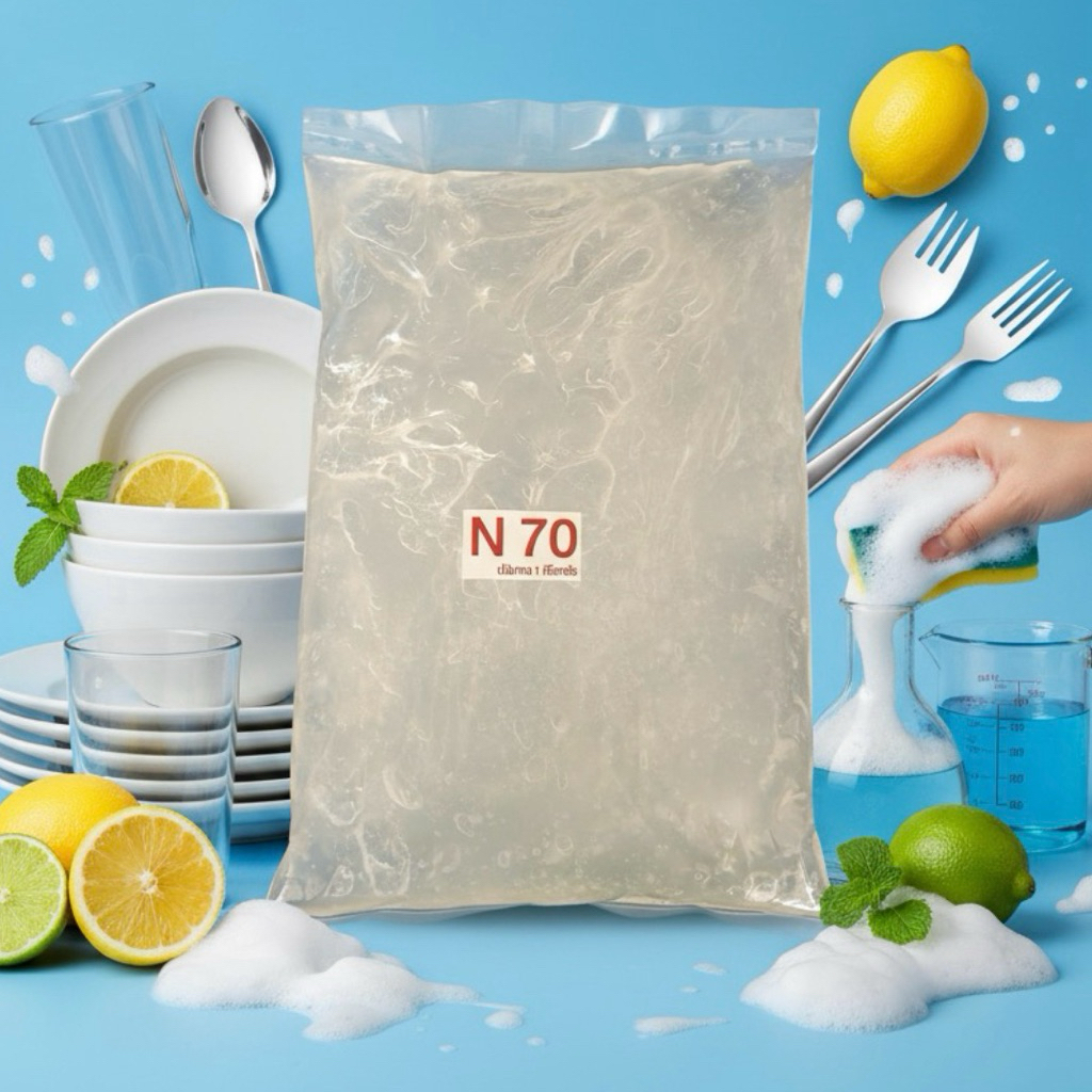 N70 จำนวน1กิโลกรัมหัวเชื้อทำน้ำยาทำความสะอาด