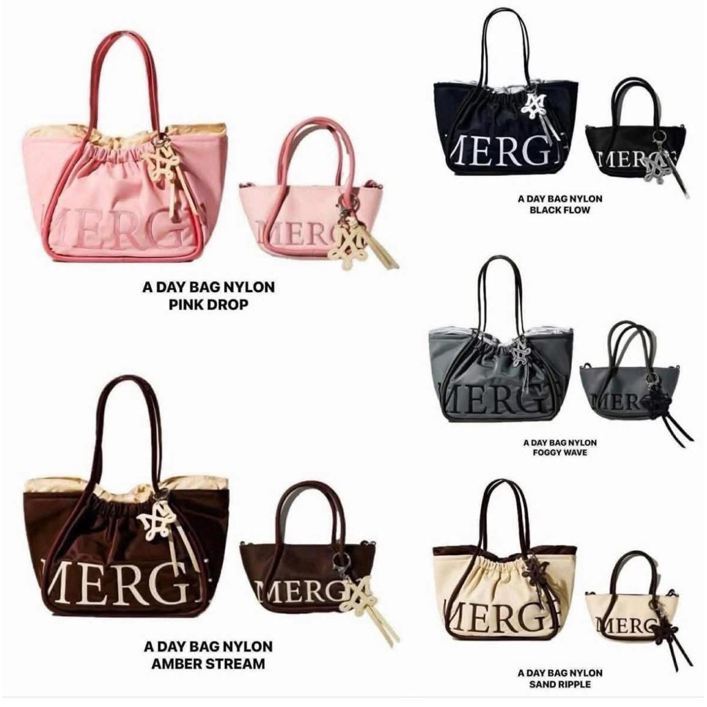 กระเป๋าMerge A Day Bag Nylon (สีใหม่&คอลใหม่) พร้อมส่ง💦⭐️