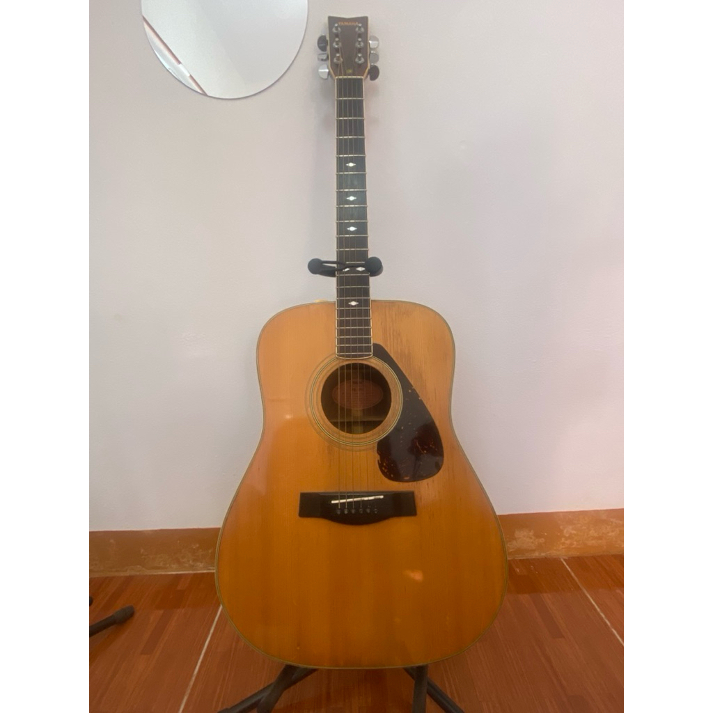 กีตาร์โปร่งไฟฟ้า YAMAHA FG-351 แท้ญี่ปุ่น ปี1977