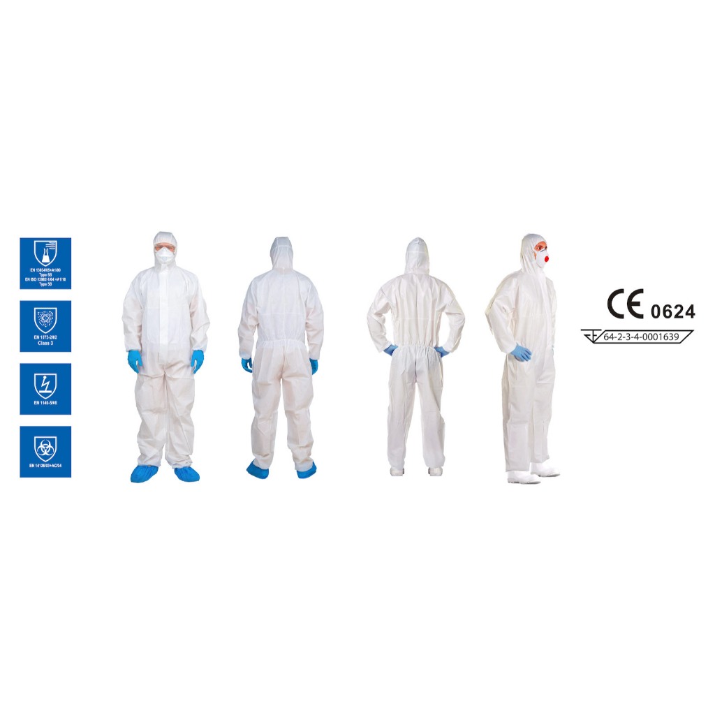 ชุดป้องกันสารเคมี ชุด PPE